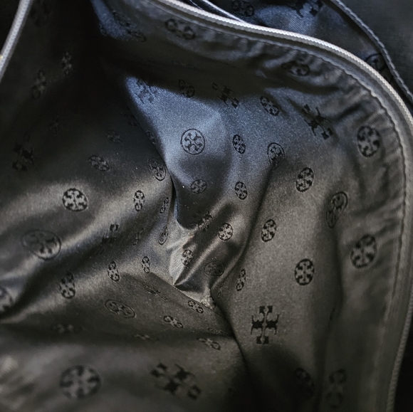 Tory Burch Black Saffiano Leather York Buckle Strap Tote Bag - Picture 9 of 16